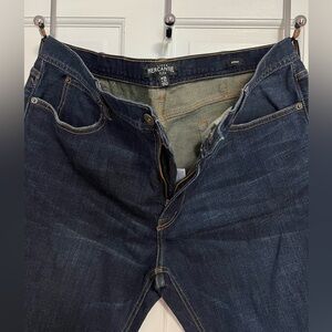 J.Crew Mercantile Men’s Dark Wash True Denim Straight Fit Jeans